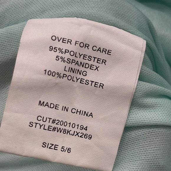 Elegant Teal/Blue Strapless Evening Gown - Picture 8 of 8